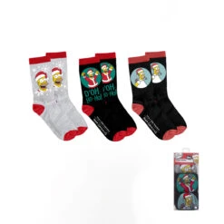 3 Pack Simpsons License Christmas Socks -Christmas Gift Shop f907ec56 6dd9 4ab9 b604 780841e6c279